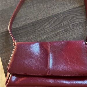Liz Claiborne Deep Red Shoulder Bag